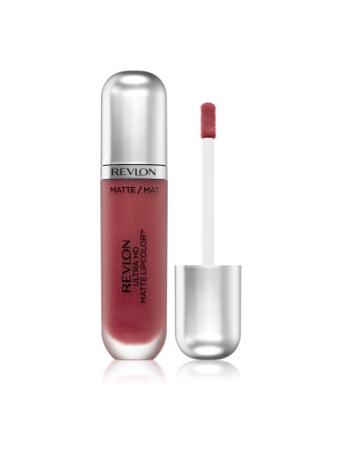 Revlon Cosmetics Ultra HD Matte Lipcolor™ ултра матиращо течно червило цвят 655 Kisses 5.9 мл.