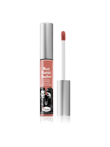 theBalm Meet Matt(e) Hughes Long Lasting Liquid Lipstick дълготрайно течно червило цвят Patient 7.4 мл.