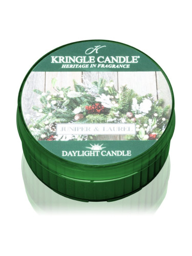 Kringle Candle Juniper & Laurel чаена свещ 42 гр.