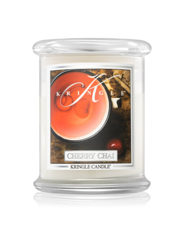 Kringle Candle Cherry Chai ароматна свещ 411 гр.