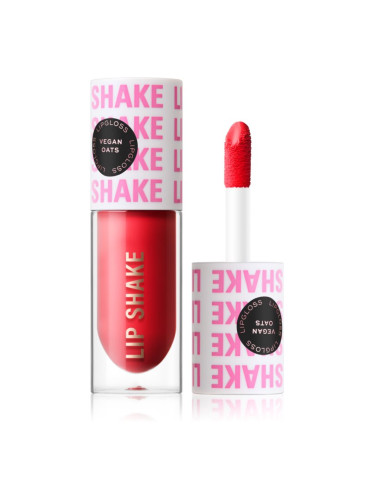 Makeup Revolution Lip Shake силно пигментиран блясък за устни цвят Strawberry Red 4,6 гр.