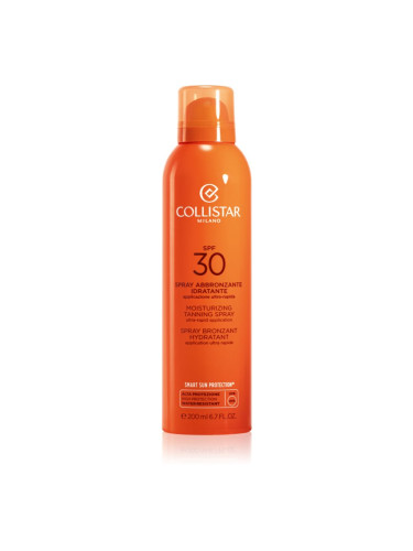 Collistar Special Perfect Tan Moisturizinig Tanning Spray спрей за загар SPF 30 SPF 30 200 мл.