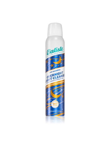 Batiste Overnight Light Cleanse сух шампоан за нощ 200 мл.