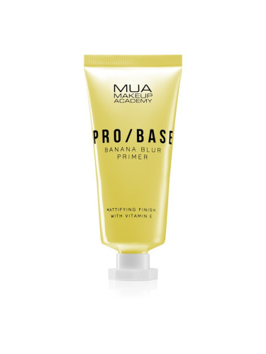 MUA Makeup Academy PRO/BASE Banana Blur хидратираща основа под фон дьо тен 30 мл.