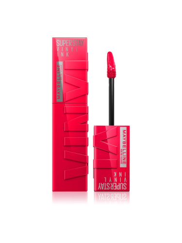 MAYBELLINE NEW YORK SuperStay Vinyl Ink дълготрайно течно червило 45 CAPRICIOUS 4.2 мл.