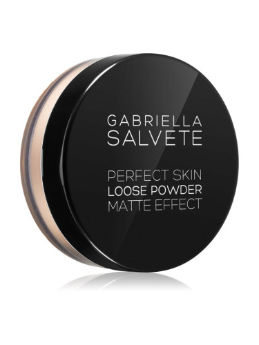 Gabriella Salvete Perfect Skin Loose Powder матираща пудра цвят 01 6,5 гр.