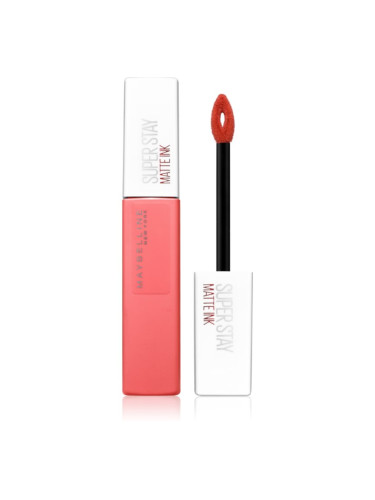 MAYBELLINE NEW YORK SuperStay Matte Ink матиращо течно червило за дълготраен ефект цвят 130 Self-Starter 5 мл.