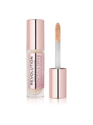 Revolution Conceal & Define течен коректор цвят C2 4 гр.