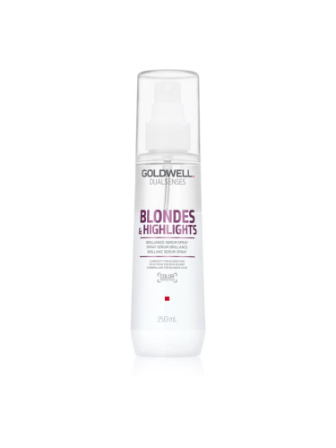 Goldwell Dualsenses Blondes & Highlights серум без отмиване в спрей за блонд коса и коса с кичури 150 мл.
