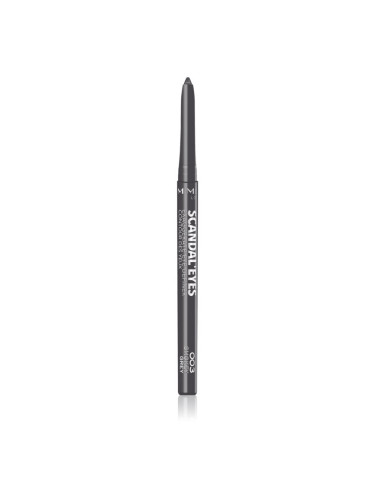 Rimmel ScandalEyes Exaggerate автоматичен молив за очи цвят 003 Smokey Grey 0,35 гр.