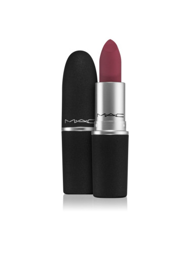 MAC Cosmetics Powder Kiss Lipstick матиращо червило цвят Burning Love 3 гр.