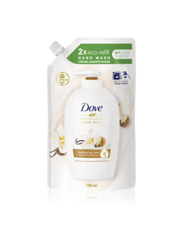 Dove Purely Pampering Shea Butter & Vanilla течен сапун пълнител масло от шеа и ванилия 500 мл.