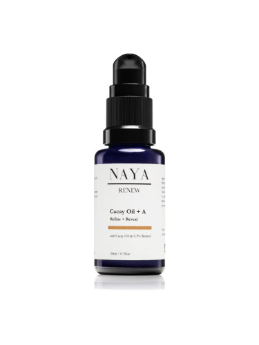 Naya Renew Cacay Oil + A озаряващо олио да уеднакви цвета на кожата 20 мл.