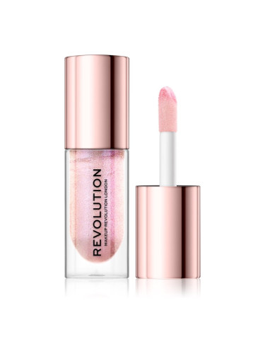 Revolution Shimmer Bomb блясък за устни с блестящи частици цвят Sparkle 4.6 мл.