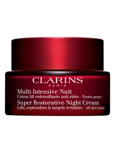 Clarins Super Restorative Night Cream нощен крем за всички типове кожа на лицето 50 мл.