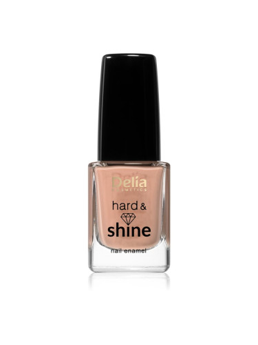 Delia Cosmetics Hard & Shine укрепващ лак за нокти цвят 806 Sophie 11 мл.