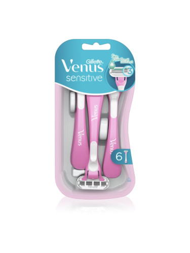 Gillette Venus Sensitive самобръсначка 6 бр.