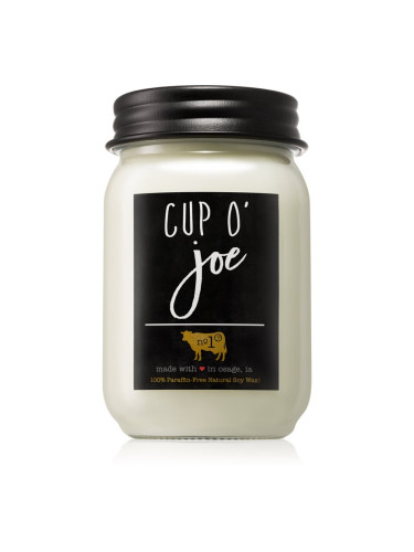 Milkhouse Candle Co. Farmhouse Cup O' Joe ароматна свещ Mason Jar 368 гр.