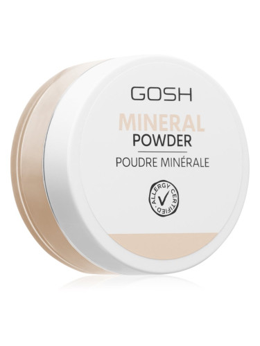 GOSH COPENHAGEN Mineral Powder минерална пудра цвят 004 Natural 8 гр.