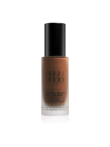 Bobbi Brown Skin Long-Wear Weightless Foundation дълготраен фон дьо тен SPF 15 цвят Neutral Walnut N-090 30 мл.