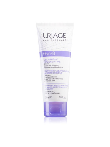 Uriage Gyn-Phy Gyn-8 Soothing Cleansing Gel Intimate Hygiene гел за интимна хигиена за раздразнена кожа 100 мл.