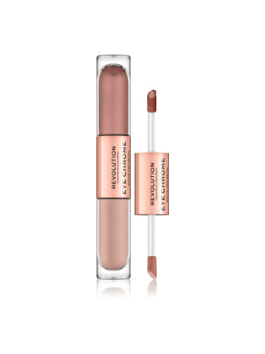 Makeup Revolution Eye Chrome течни очни сенки цвят Life 2 x 2.2 мл.