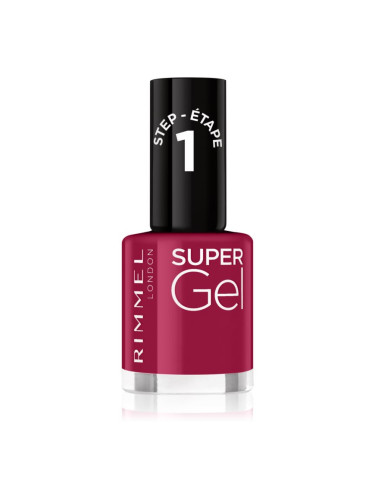 Rimmel Super Gel гел лак за нокти без използване на UV/LED лампа цвят 031 Fab 12 мл.