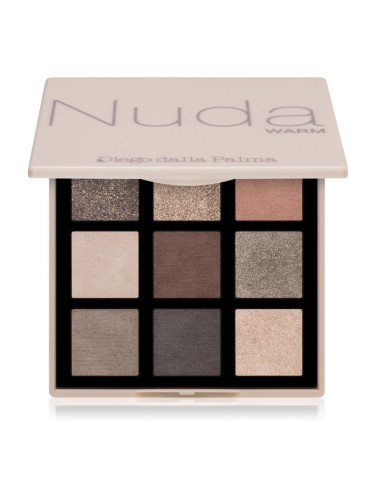 Diego dalla Palma Eyeshadow Palette Nuda Warm палитра от сенки за очи 8,5 гр.