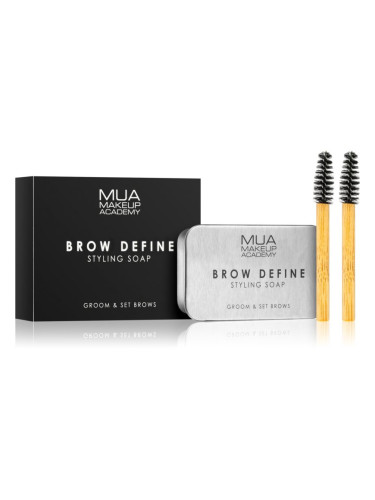 MUA Makeup Academy Brow Define твърд сапун за вежди 10 гр.