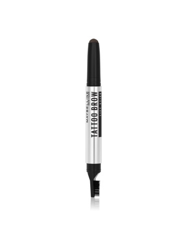 Maybelline Tattoo Brow Lift Stick автоматичен молив за вежди с четка цвят 04 Deep Brown 1 гр.
