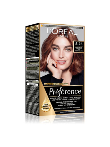 L’Oréal Paris Préférence боя за коса цвят 5.25 Icy Brown 1 бр.