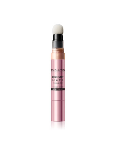 Makeup Revolution Bright Light кремообразен озарител цвят Radiance Bronze 3 мл.