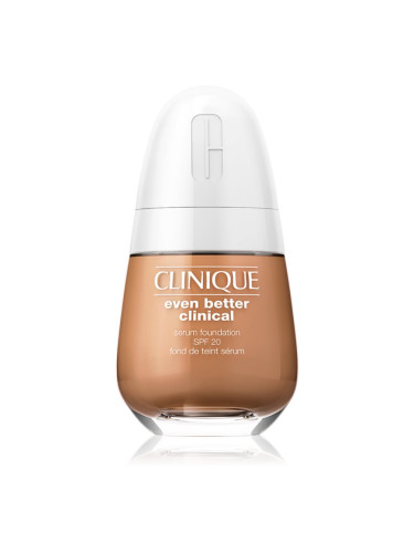 Clinique Even Better™ Clinica Serum Foundation Серум фон дьо тен SPF 20 цвят 124 Sienna 30 мл.