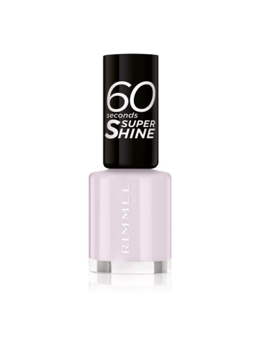 Rimmel 60 Seconds Super Shine лак за нокти цвят 203 Lose Your Lingerie 8 мл.