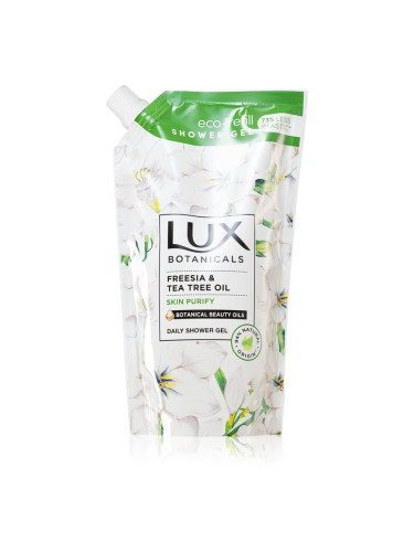 Lux Eco-Refill Freesia & Tea Tree Oil нежен душ гел пълнител 500 мл.