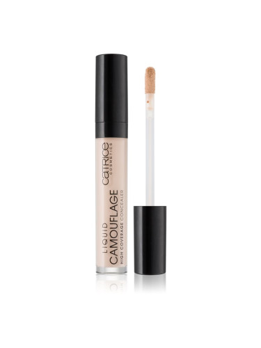 Catrice Liquid Camouflage High Coverage Concealer течен коректор цвят 010 Porcellain 5 мл.