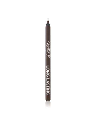 puroBIO Cosmetics Long Lasting дълготраен молив за очи цвят Brown 1,3 гр.