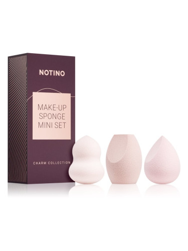 Notino Charm Collection Mini make-up sponge set комплект мини гъбички за пръсти