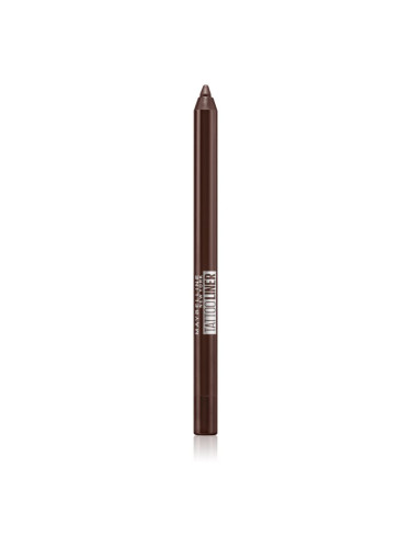 MAYBELLINE NEW YORK Tattoo Liner Gel Pencil молив-гел за очи цвят 910 Bold Brown 1.3 гр.