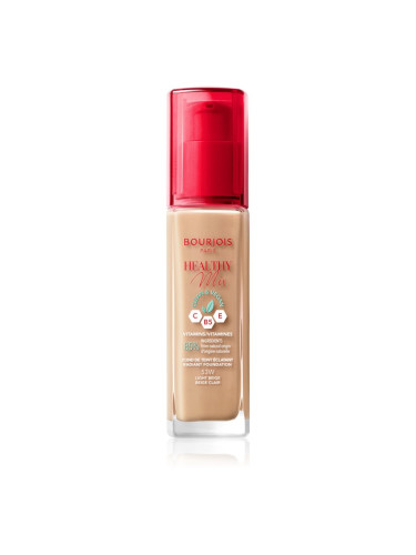 Bourjois Healthy Mix озаряващ хидратиращ фон дьо тен 24 часа цвят 53W Light Beige 30 мл.