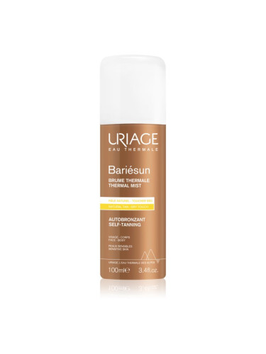 Uriage Bariésun Thermal Mist Self-Tanning автобронзиращ спрей за тяло и лице 100 мл.