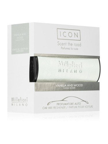 Millefiori Icon Vanilla & Wood aроматизатор за автомобил 1 бр.