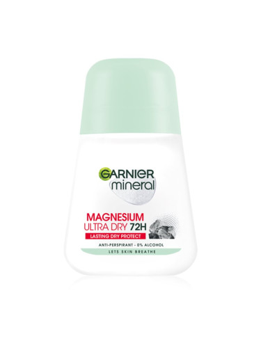 Garnier Mineral Magnesium Ultra Dry рол- он против изпотяване 50 мл.
