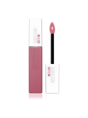 MAYBELLINE NEW YORK SuperStay Matte Ink матиращо течно червило за дълготраен ефект цвят 180 Revolutionary 5 мл.