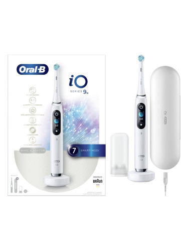 Oral-B iO9 електрическа четка за зъби White 1 бр.