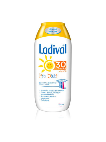 Ladival Kids детско мляко за тен SPF 30 200 мл.