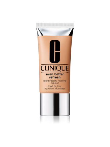 Clinique Even Better™ Refresh Hydrating and Repairing Makeup хидратиращ фон дьо тен с изглаждащ ефект цвят WN 76 Toasted Wheat 30 мл.