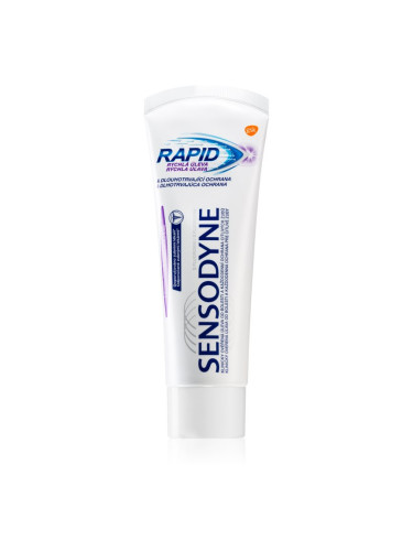 Sensodyne Rapid паста за зъби с флуорид за чувствителни зъби 75 мл.