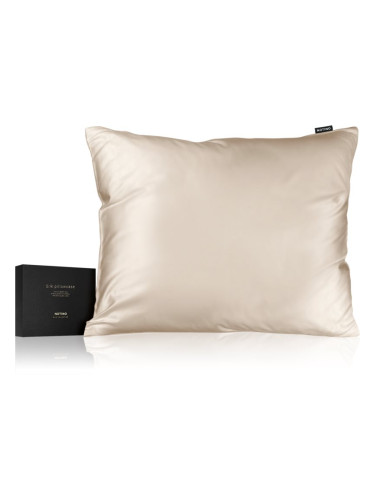 Notino Silk Collection Pillowcase копринена калъфка за възглавница Cream 50x60 см