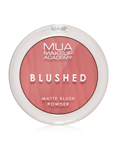 MUA Makeup Academy Blushed Powder Blusher руж - пудра цвят Rouge Punch 5 гр.